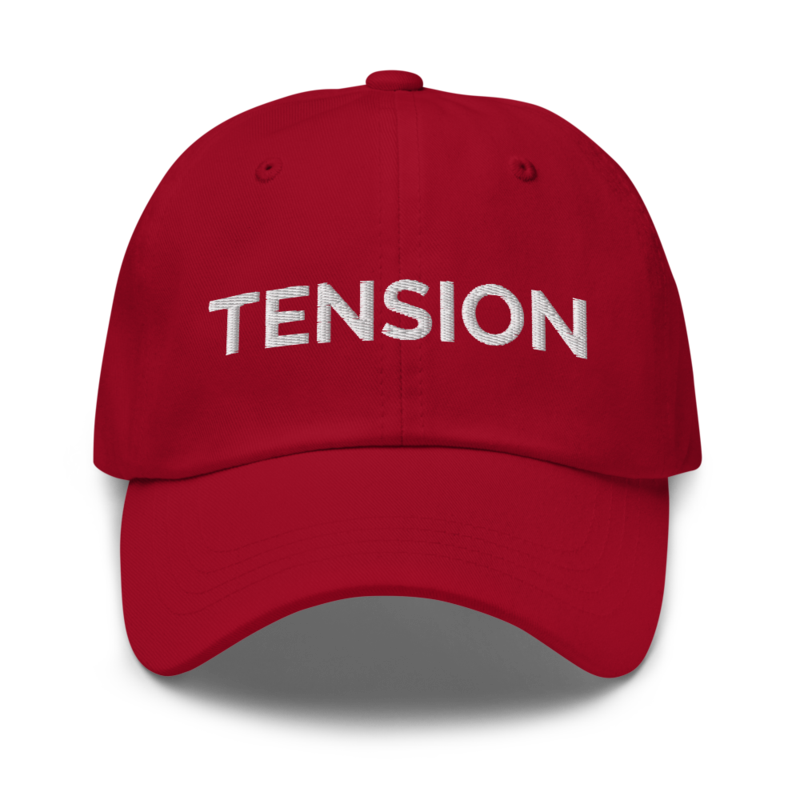 Tension Hat - Cranberry