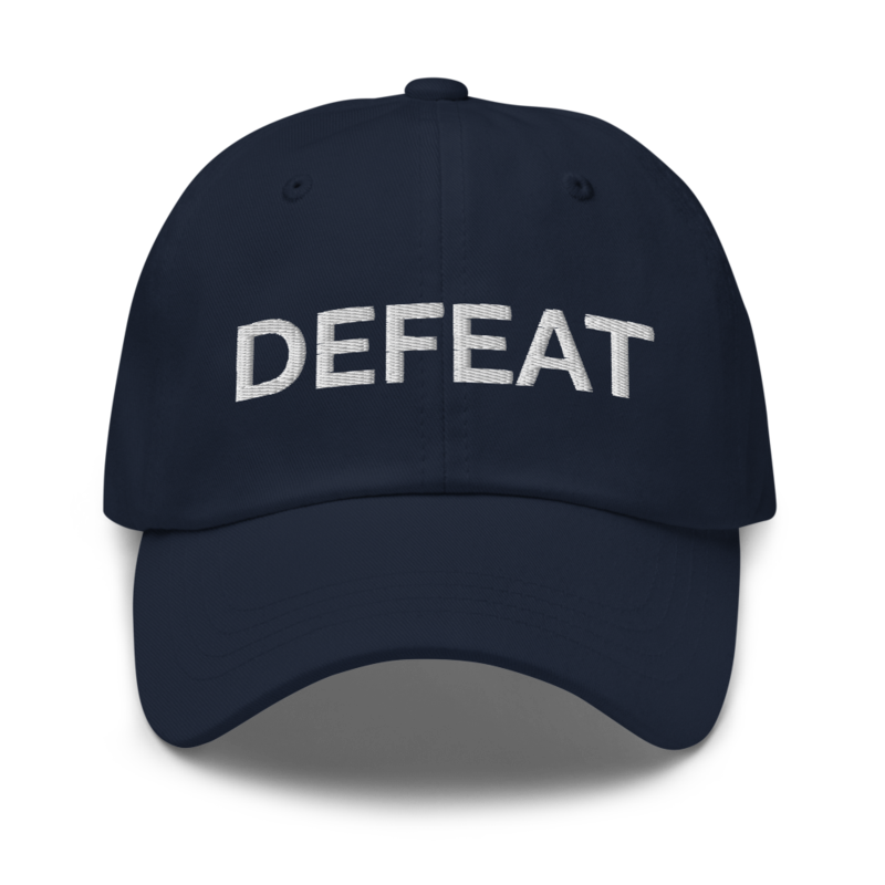 Defeat Hat - Navy