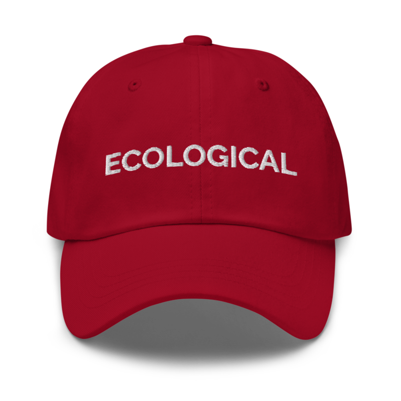 Ecological Hat - Cranberry