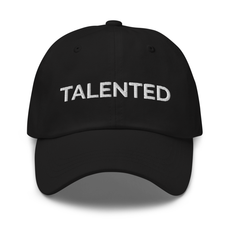 Talented Hat - Black