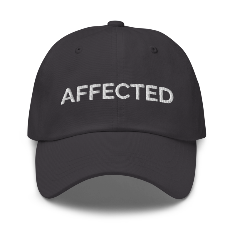 Affected Hat - Dark Grey