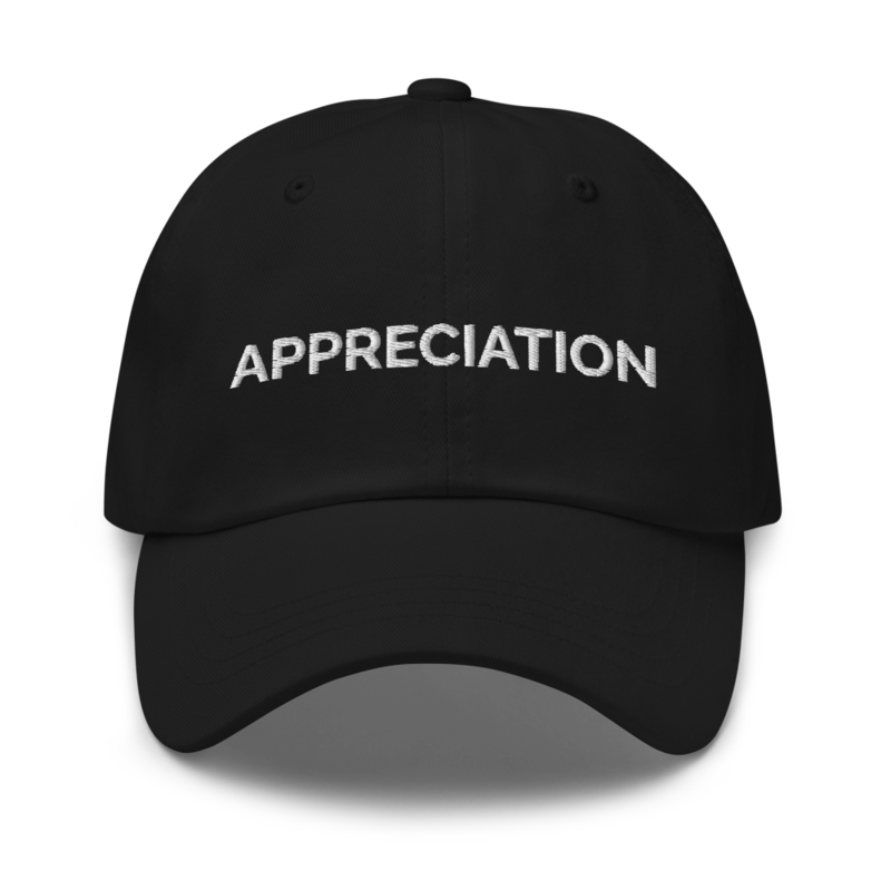 Appreciation Hat - Black