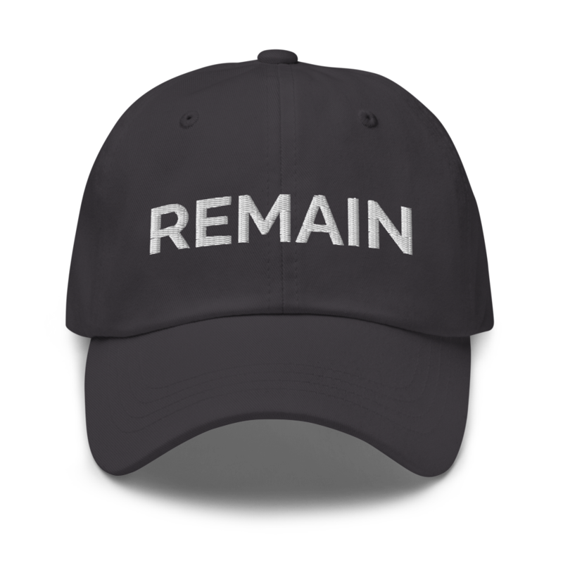 Remain Hat - Dark Grey