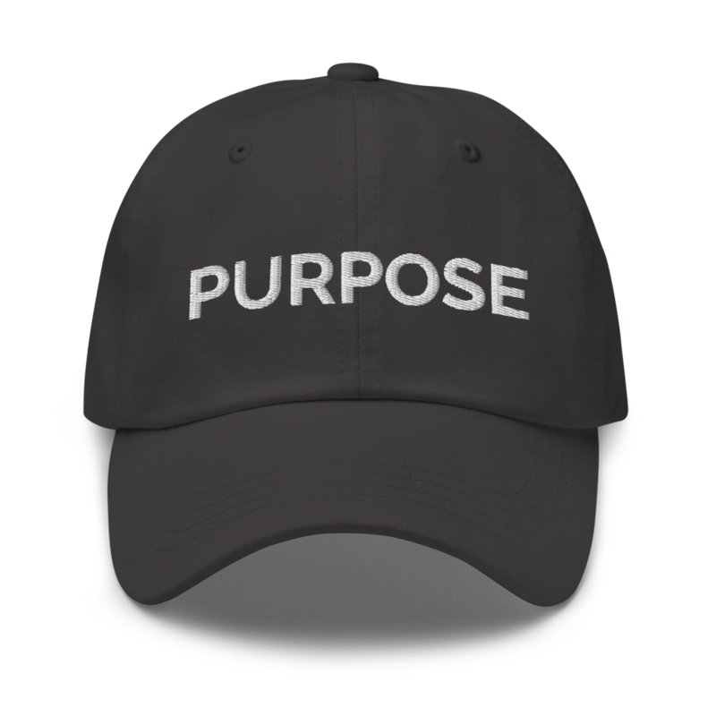 Purpose Hat - Dark Grey