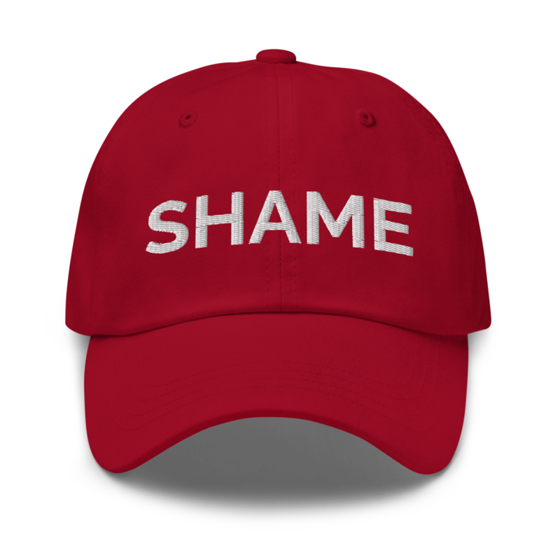 Shame Hat - Cranberry
