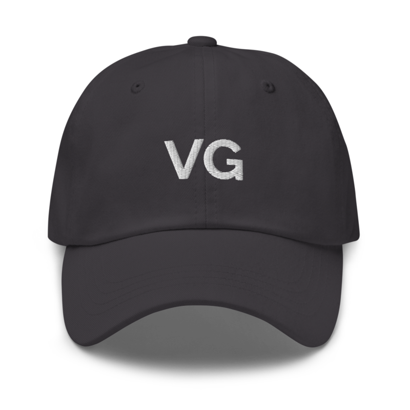 Vg Hat - Dark Grey
