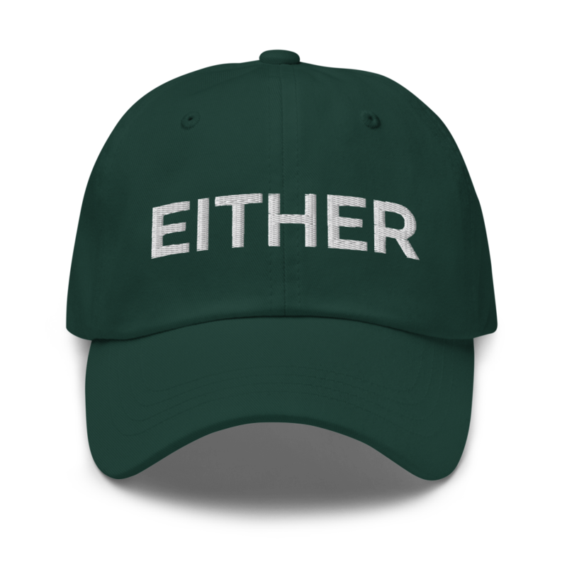 Either Hat - Spruce