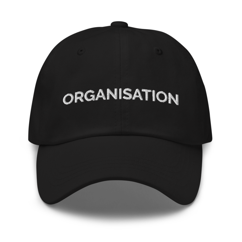 Organisation Hat - Black