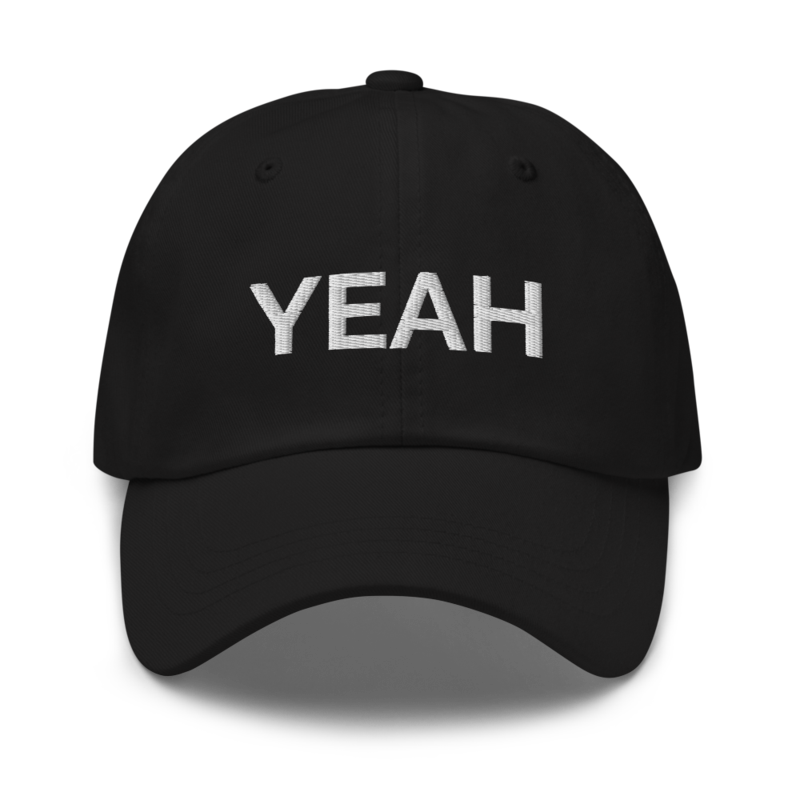 Yeah Hat - Black