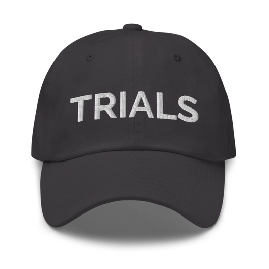 Trials Hat - Dark Grey