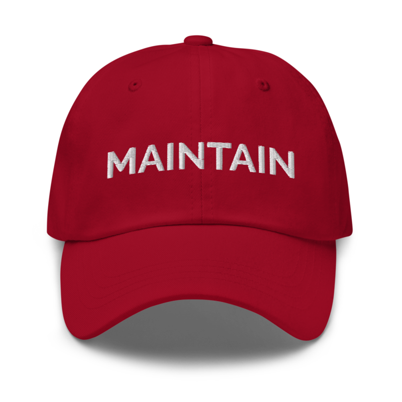 Maintain Hat - Cranberry