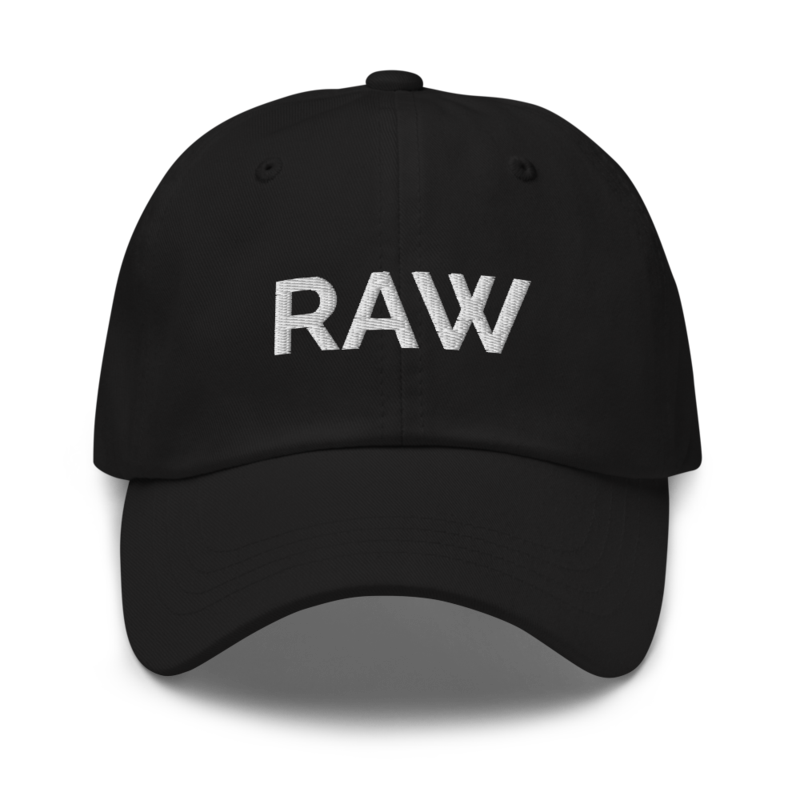 Raw Hat - Black