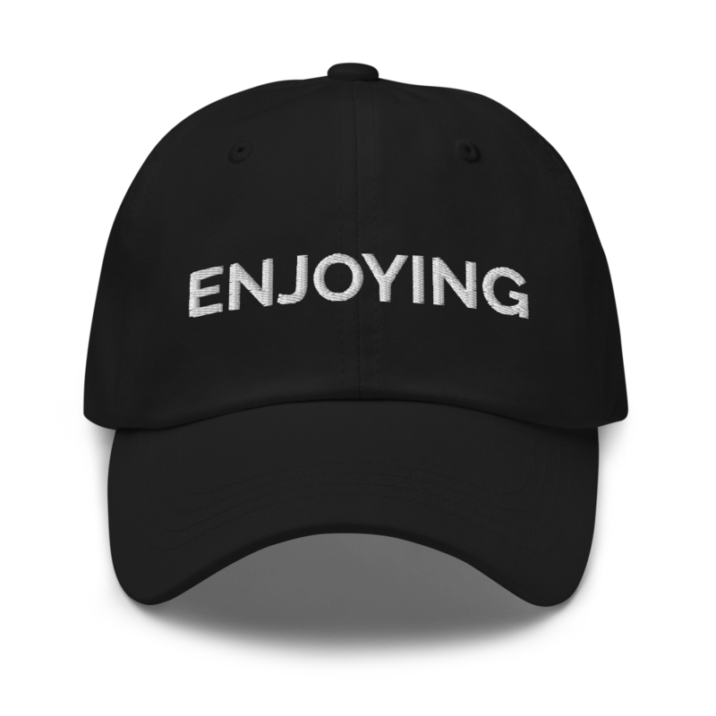 Enjoying Hat - Black