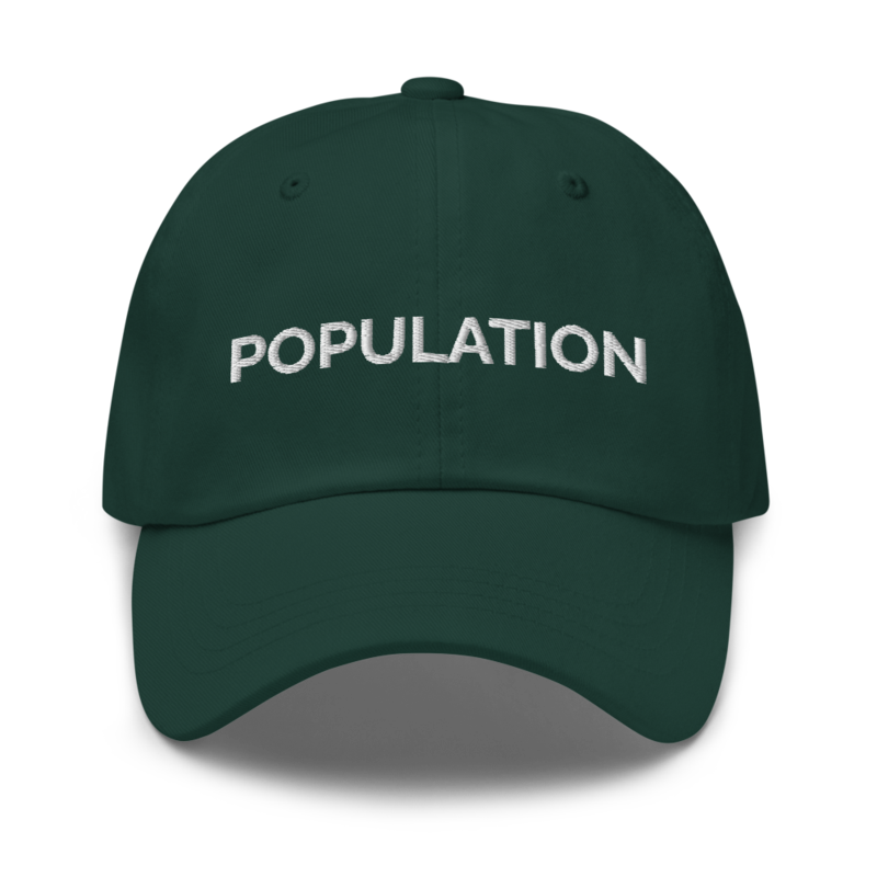 Population Hat - Spruce