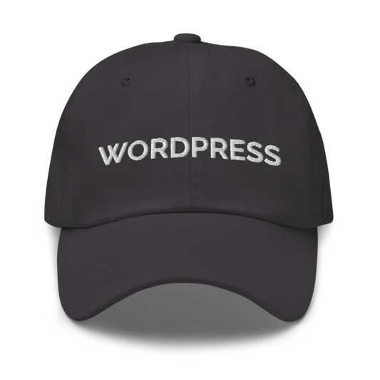 Wordpress Hat - Dark Grey