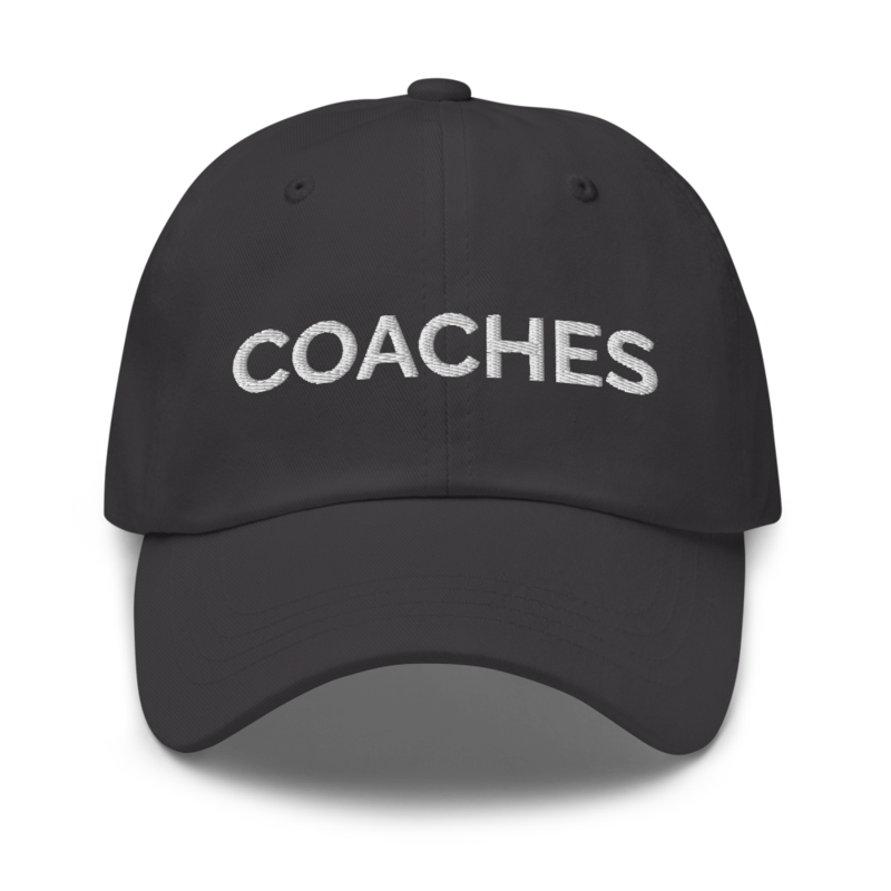 Coaches Hat - Dark Grey