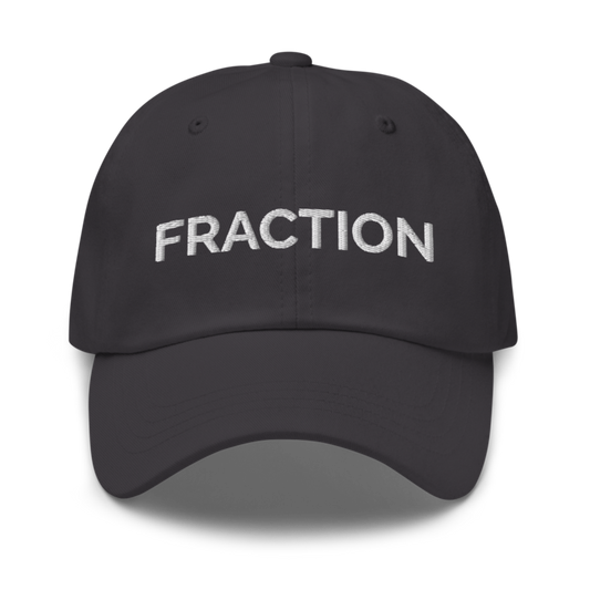 Fraction Hat - Dark Grey