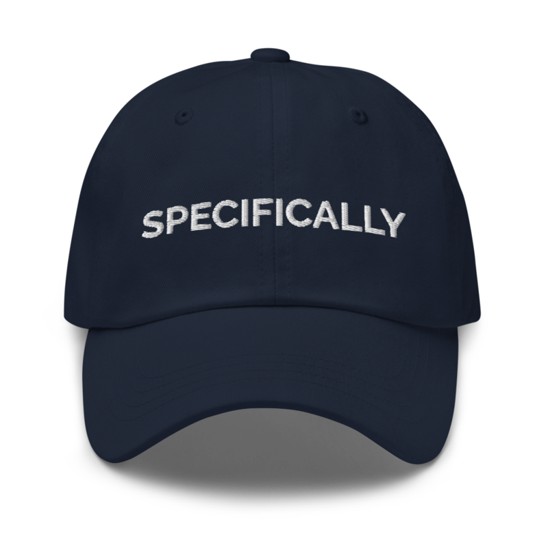 Specifically Hat - Navy