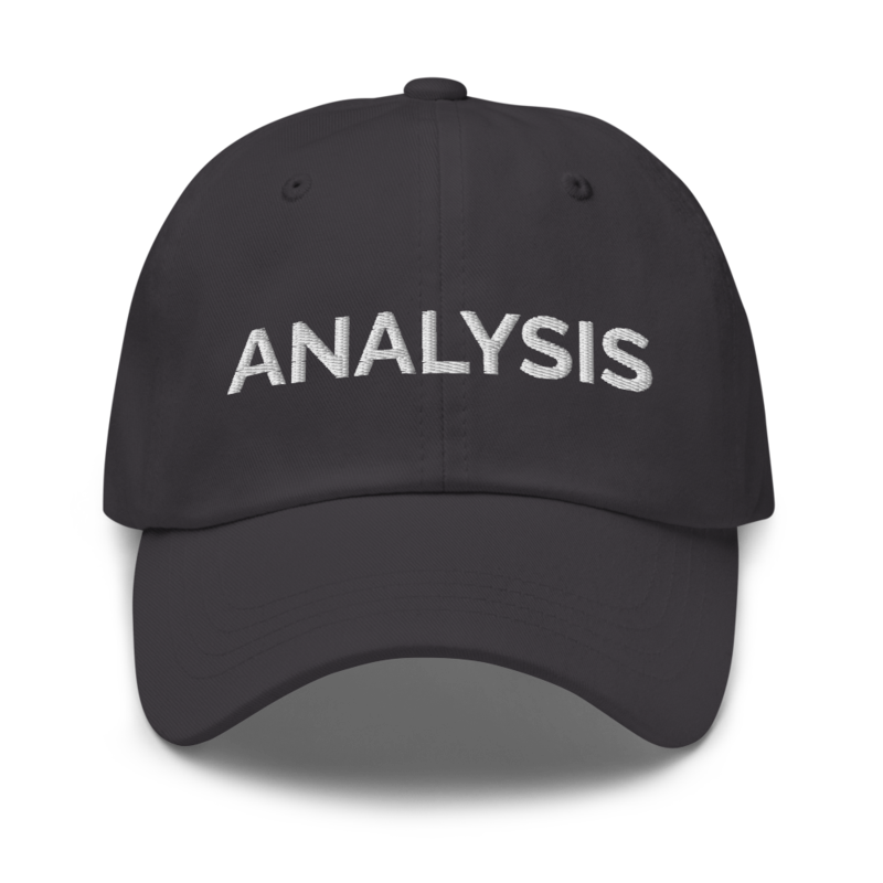 Analysis Hat - Dark Grey