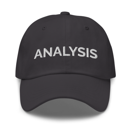 Analysis Hat - Dark Grey