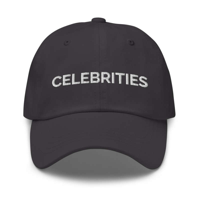 Celebrities Hat - Dark Grey