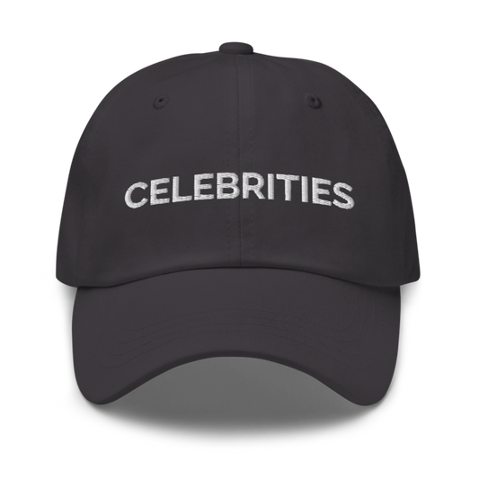 Celebrities Hat - Dark Grey
