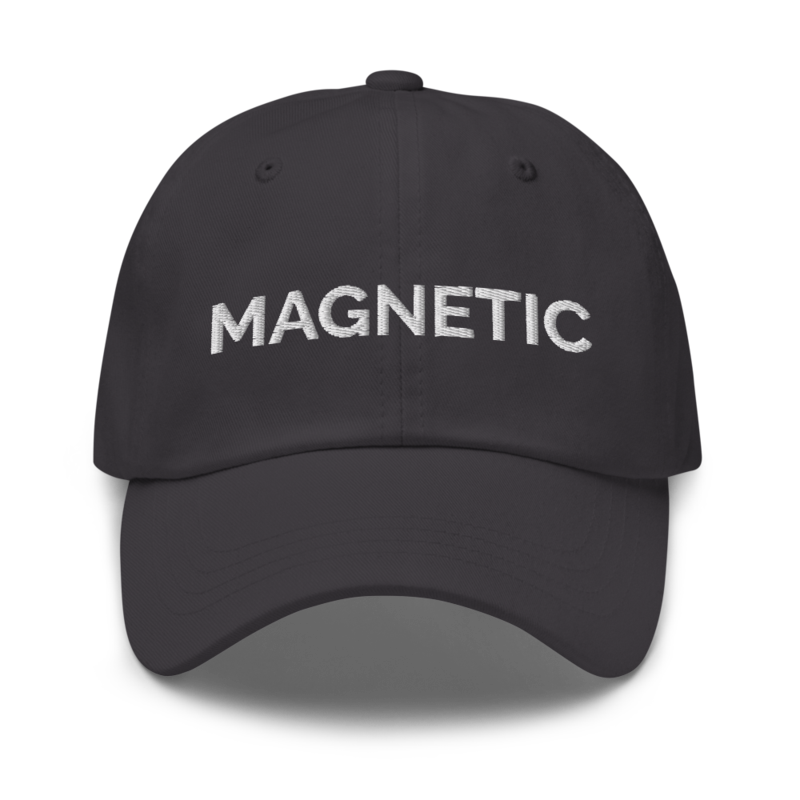 Magnetic Hat - Dark Grey