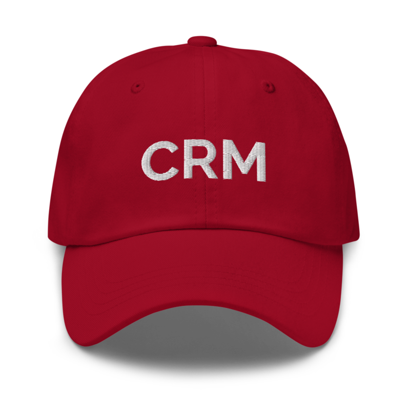 Crm Hat - Cranberry