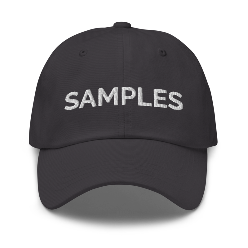 Samples Hat - Dark Grey