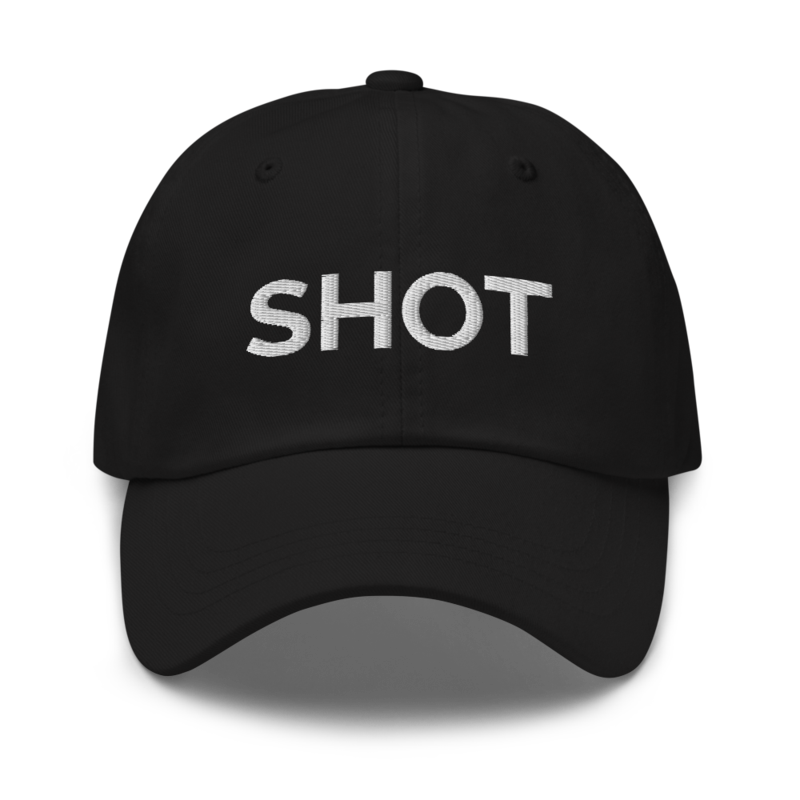 Shot Hat - Black