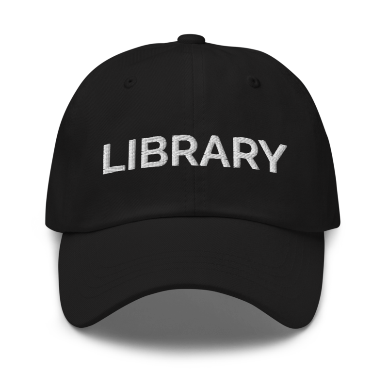 Library Hat - Black