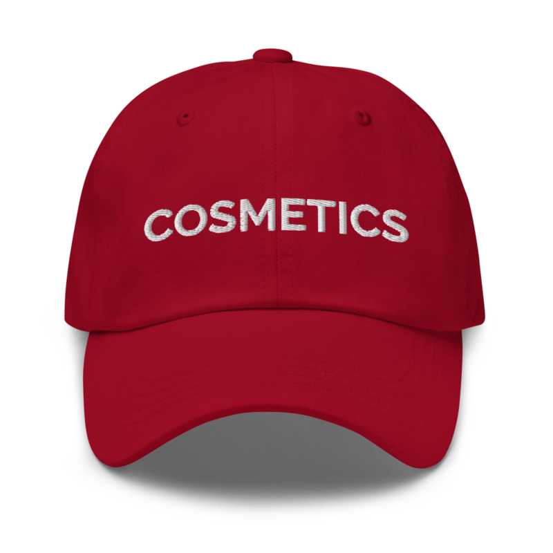 Cosmetics Hat - Cranberry
