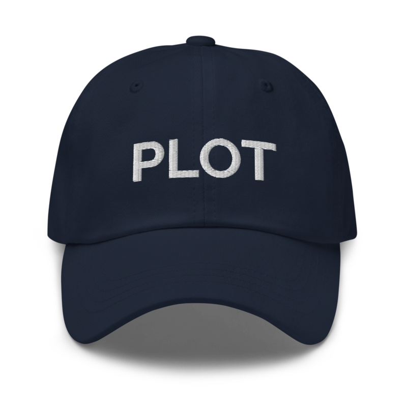 Plot Hat - Navy