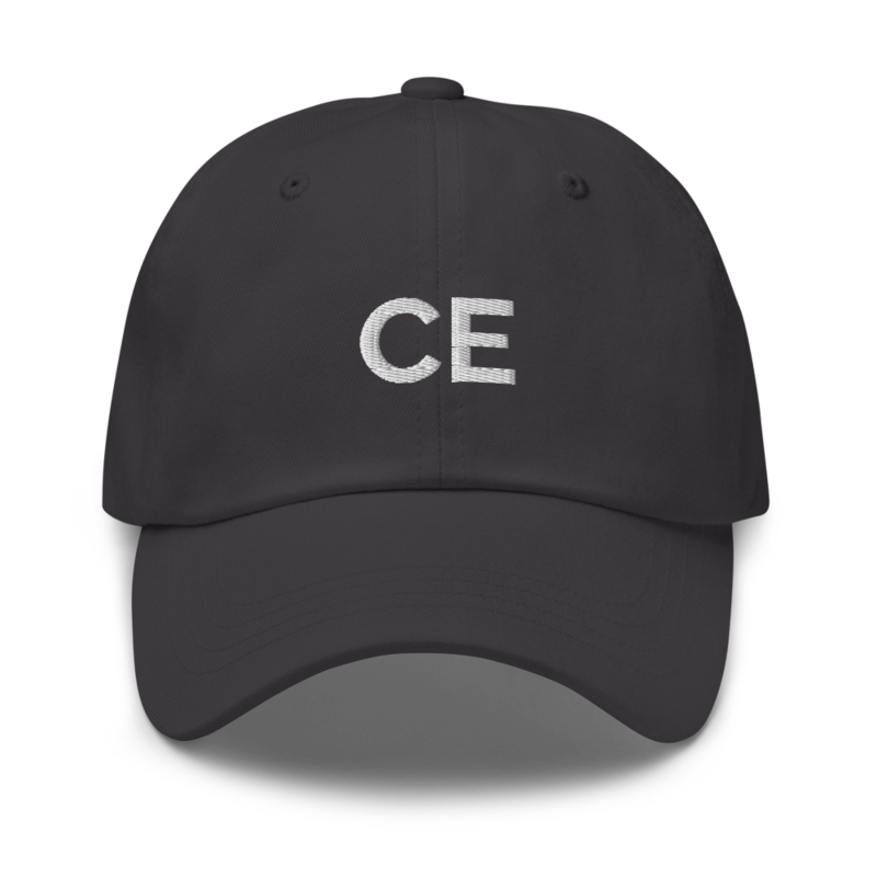 Ce Hat - Dark Grey
