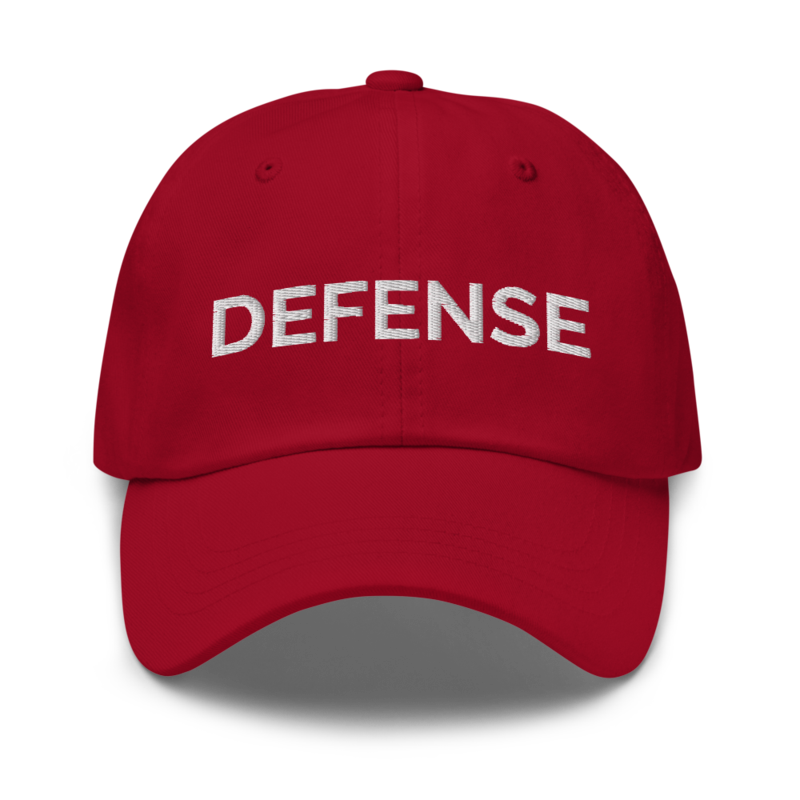Defense Hat - Cranberry