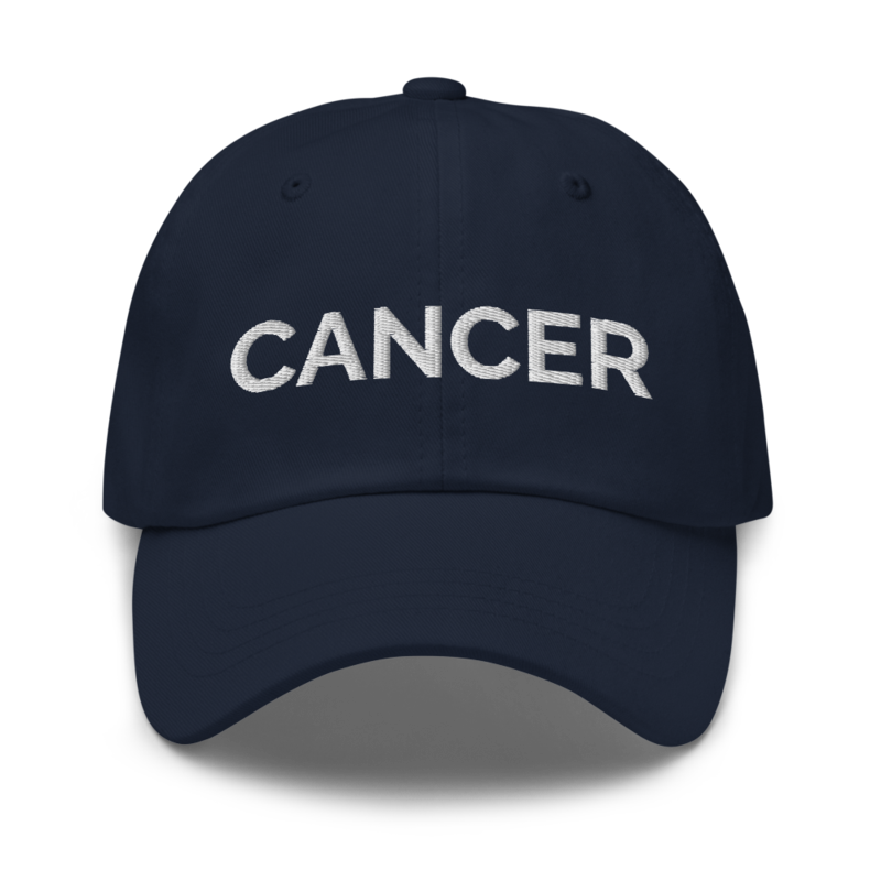 Cancer Hat - Navy