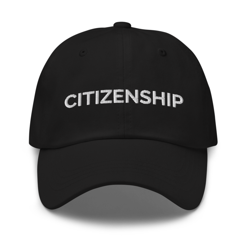 Citizenship Hat - Black
