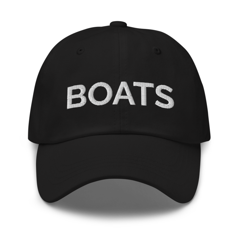 Boats Hat - Black