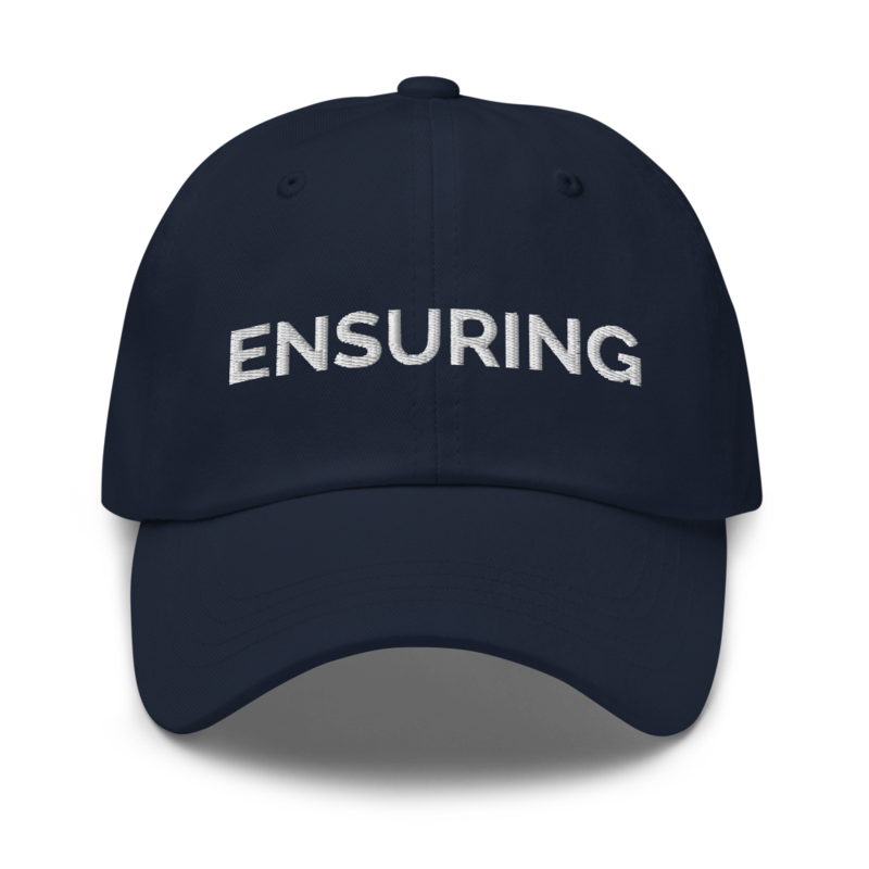 Ensuring Hat - Navy
