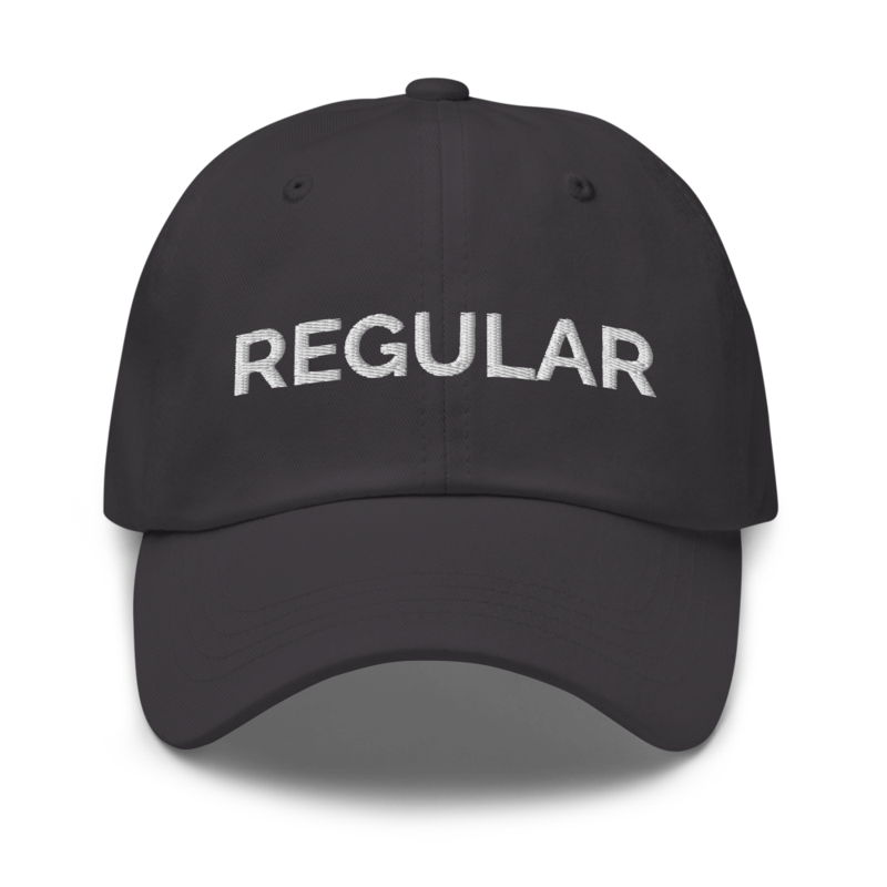 Regular Hat - Dark Grey