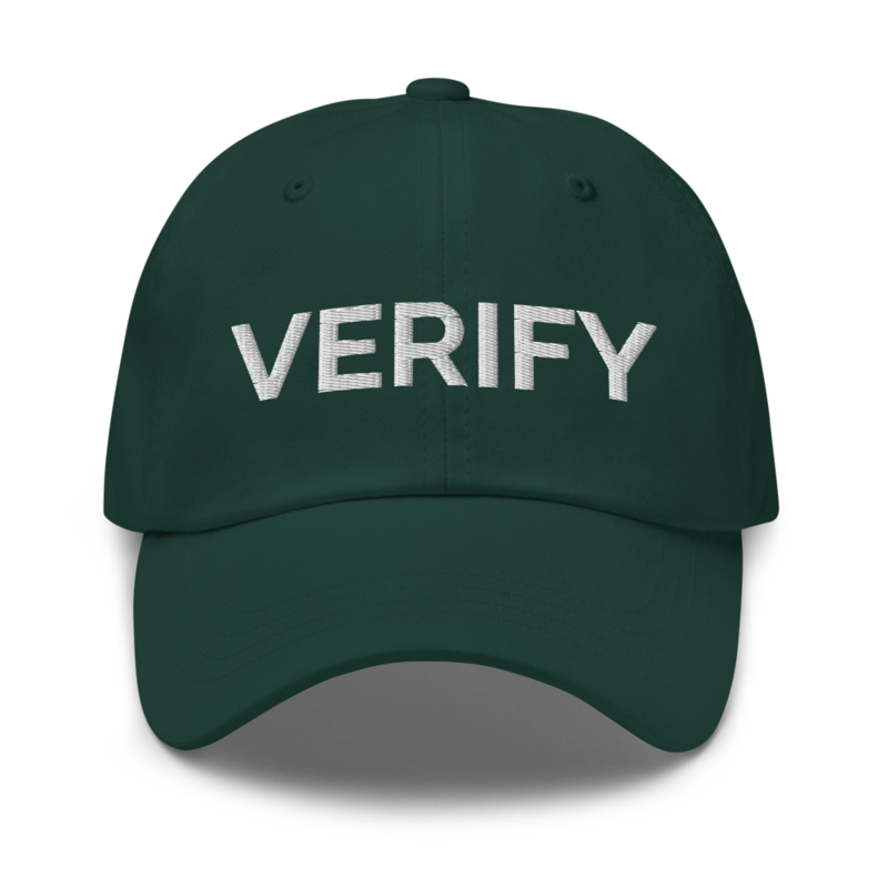 Verify Hat - Spruce