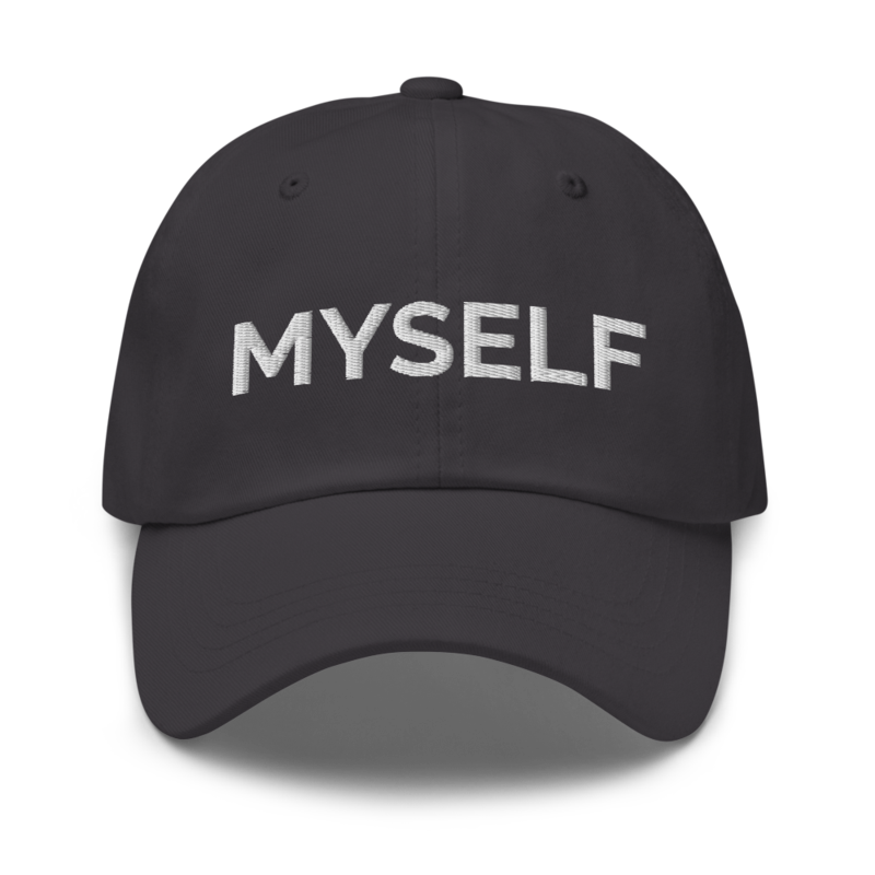 Myself Hat - Dark Grey