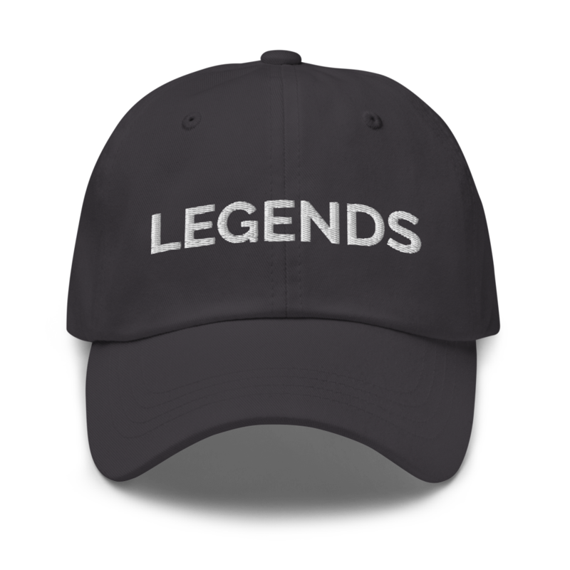 Legends Hat - Dark Grey