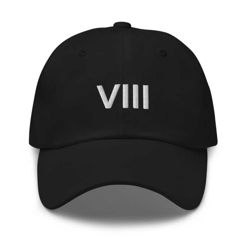 Viii Hat - Black