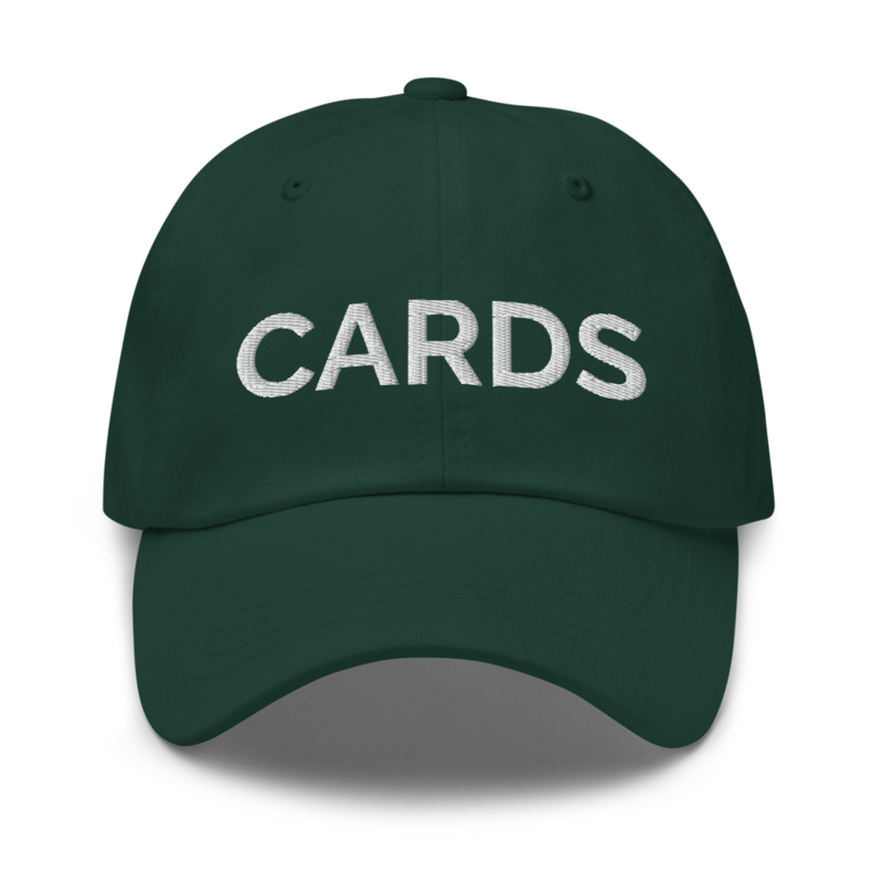 Cards Hat - Spruce