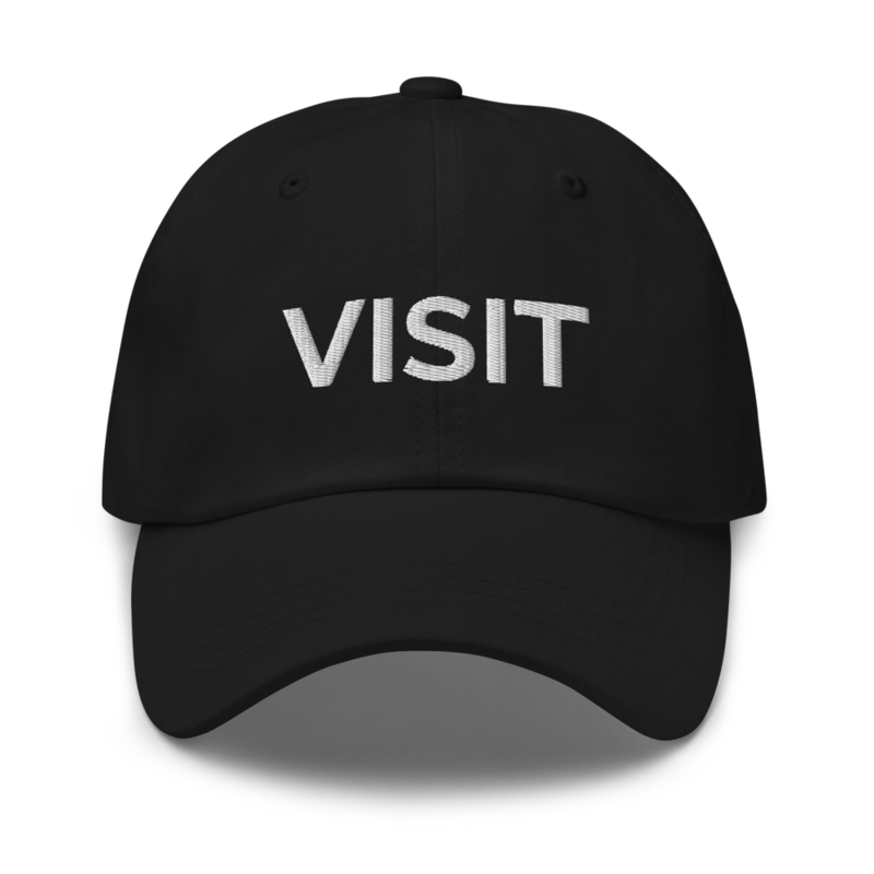 Visit Hat - Black