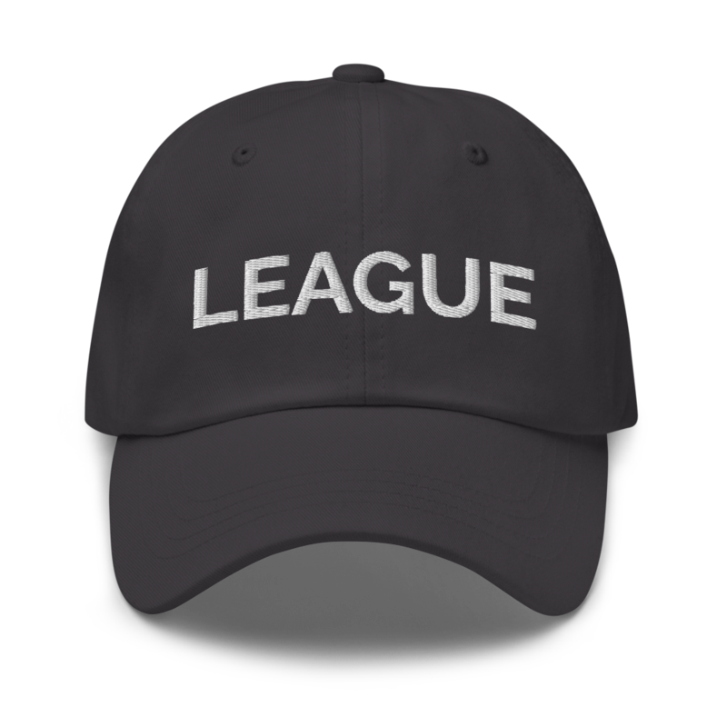 League Hat - Dark Grey