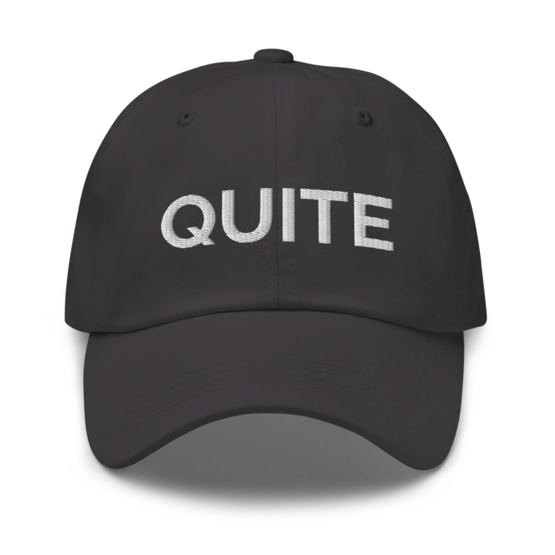 Quite Hat - Dark Grey