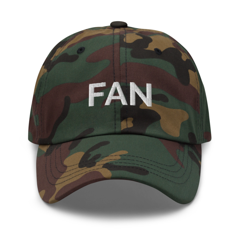 Fan Hat - Green Camo