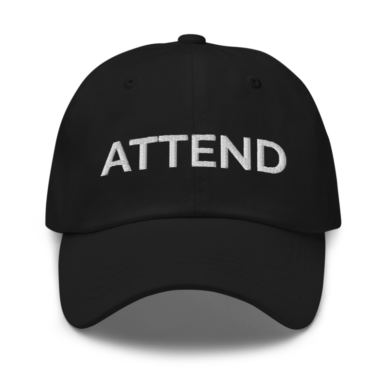 Attend Hat - Black